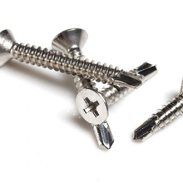 Stainless Steel Flat Head Self Tħaffir Invita